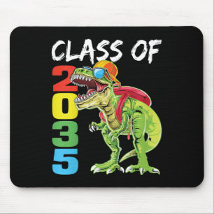 Mousepad Crianças da turma de 2035 T Rex Dinossauro Primeir