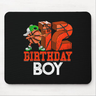 Mousepad Crianças de 12 anos de idade bebendo 12 de basquet