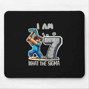 Mousepad Crianças de 7 Anos de Idade Sigma Pixel Art Minera