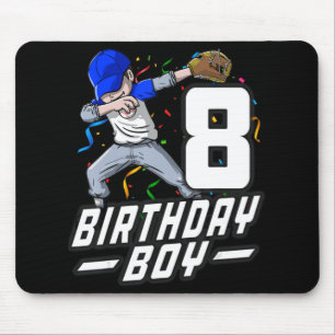Mousepad Crianças de 8 anos Rapazes 8. Aniversário Bando Be