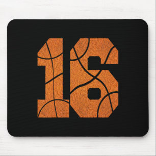 Mousepad Crianças de basquete de 16º aniversário