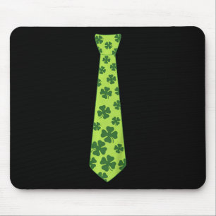 Mousepad Crianças Dia de São Patrício De Véu Irlandês Tie S