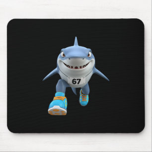 Mousepad Crianças Divertidas 67 Meme Tralalero Tralala Corr