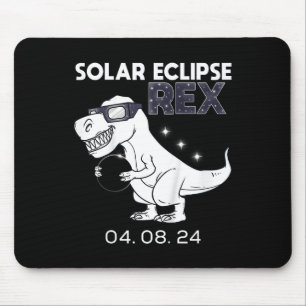 Mousepad Crianças Eclipse Solar T Rex 04.08.2024 Dino Diver