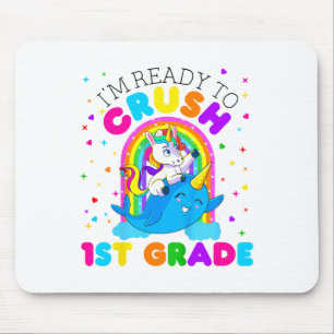 Mousepad Crianças Estou Pronto Para Detonar Unicórnio da 1ª