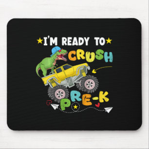 Mousepad Crianças, estou pronto para esmagar o Caminhão do