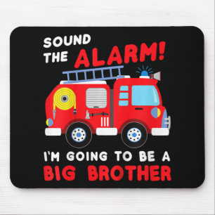 Mousepad Crianças, eu vou ser um grande irmão, Firecaminhão