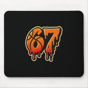 Mousepad Crianças Geração Alpha Gíria 67 Esqueleto Sorvete