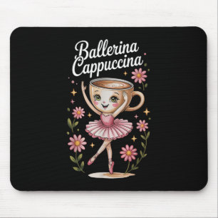 Mousepad Crianças Memória do Brainrot Italiano Ballerina Ca