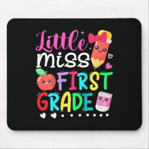 Mousepad Crianças Meninas Meninas Do Primeiro Ano De Volta