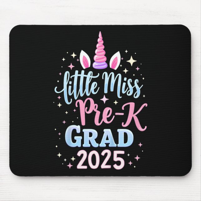 Mousepad Crianças Meninas Meninas Pré-k Formando Meninas Pr (Frente)