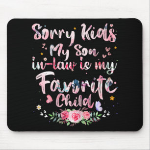 Mousepad Crianças Meu Filho De Direito É Minha Mãe Favorita