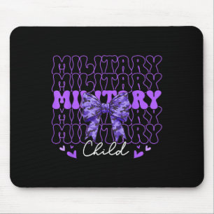 Mousepad Crianças Militares Arco Púrpura Camo Kids Bo