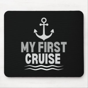 Mousepad Crianças Minha Primeira Âncora de Navio de Cruzeir