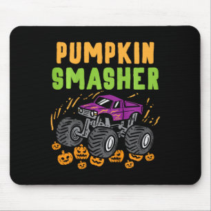 Mousepad Crianças Monstro do Halloween Rapazes Pumpkin Smas