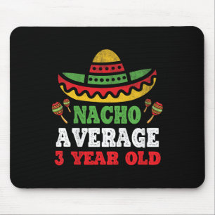 Mousepad Crianças Nacho Média 3 Anos Cinco De Mães