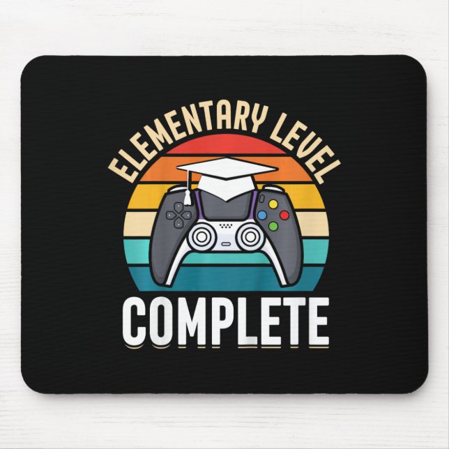Mousepad Crianças Nível Elementar Classe De Jogador Complet (Frente)