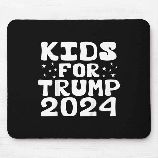 Mousepad Crianças Para Eleição De Trump 2024 (Frente)