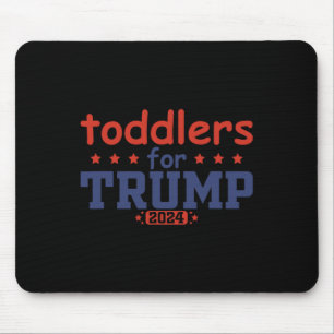 Mousepad Crianças para Trump 2024 Engraçado Criança Trump