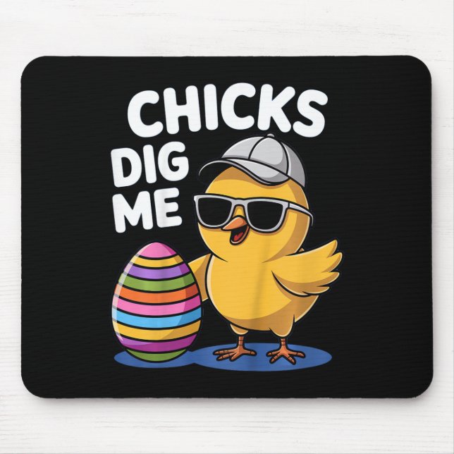 Mousepad Crianças Pintinhos Me Encaixem Páscoas (Frente)