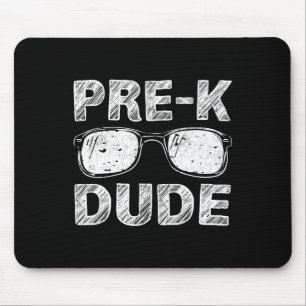 Mousepad Crianças Pré-K Cara Primeiro Dia da Pré-escola Dan