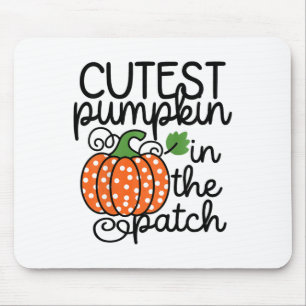 Mousepad Crianças Pumpkin Mais Cortado No Patch Por