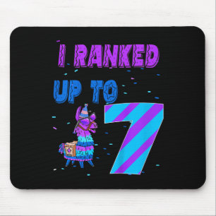 Mousepad Crianças que eu ranqueei até 7 Video Game Aniversá