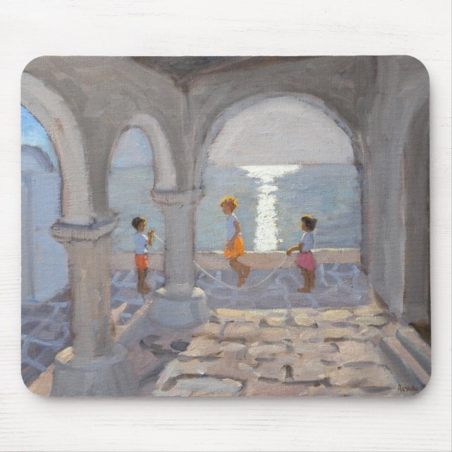 Mousepad Crianças que saltam as ilhas gregas 2008 (Frente)