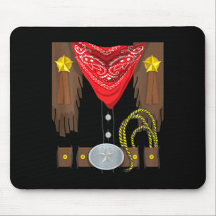 Mousepad Crianças Rodeo Roufit Halloween Costume Crianças C