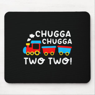 Mousepad Crianças segundo aniversário Treinam Chugga Chugga
