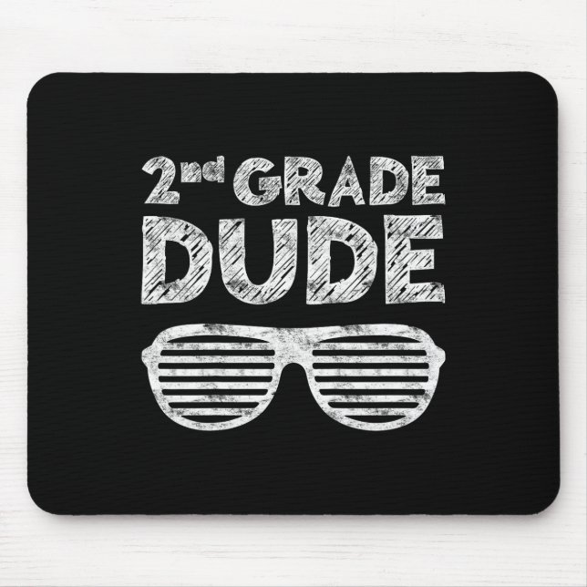Mousepad Crianças segundo De Segundo Ano De Volta À Escola (Frente)
