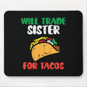 Mousepad Crianças Trocarão Irmã Para Tacos Toddler Boys Cin