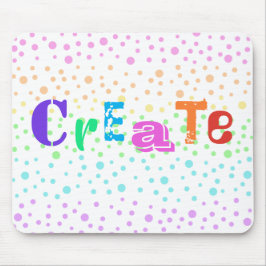 Mousepad Criar com o Painel do Mouse do Rainbow Bolinhas