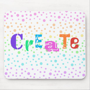 Mousepad Criar com o Painel do Mouse do Rainbow Bolinhas