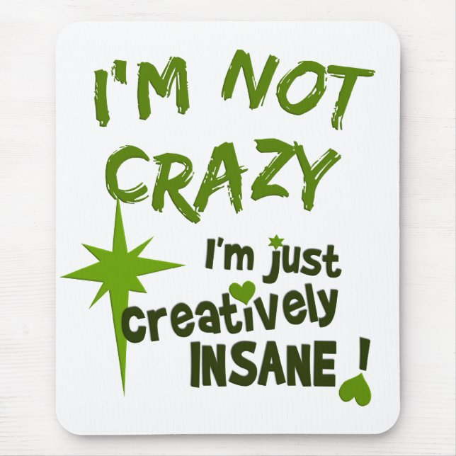 Mousepad criativamente insano (Frente)
