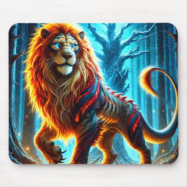 Mousepad Criatura do Leão (Frente)