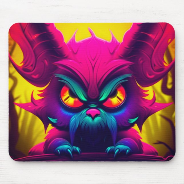Mousepad Criatura Louca (Frente)