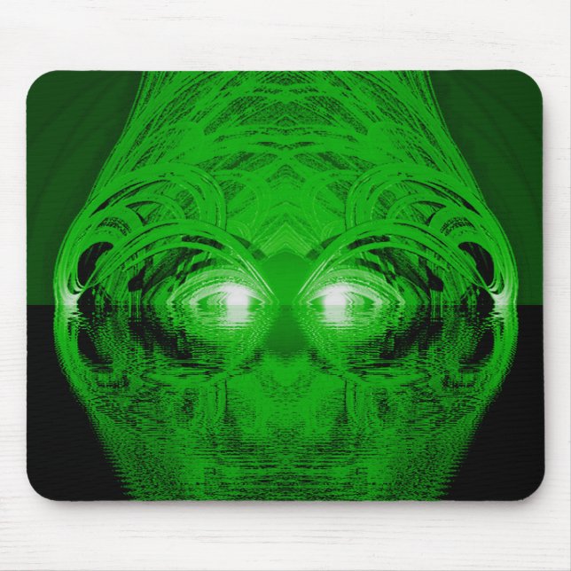 Mousepad Criatura Verde do Lago (Frente)