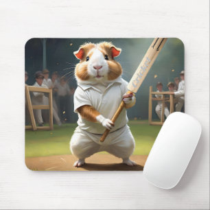 Mousepad Cricket Craze: A Guiné Pigra Grande Combate