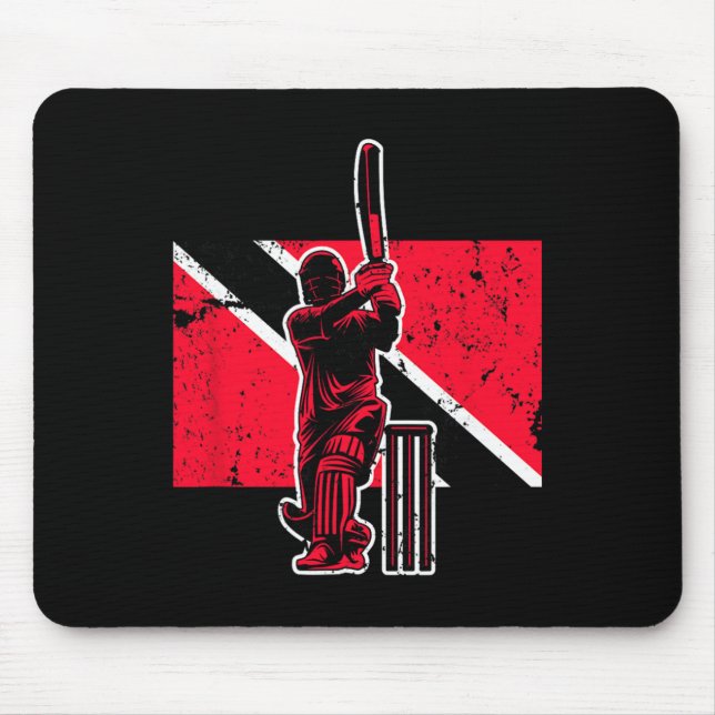 Mousepad Cricket de Trinidad e Togo  (Frente)