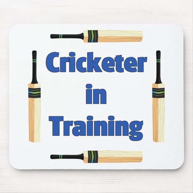Mousepad Cricketer ou Cricketer futuros em treinamento (Frente)