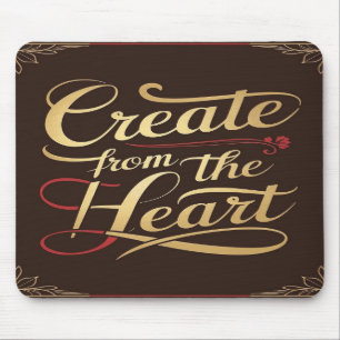 Mousepad Crie com o Coração