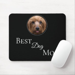 Mousepad Crie seu melhor cachorro Mãe Foto Personalizada