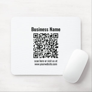 Mousepad Crie Seu Próprio Código QR Transparente
