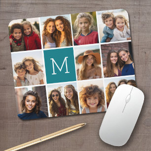 Mousepad Crie seu próprio Monograma Personalizado de Colag
