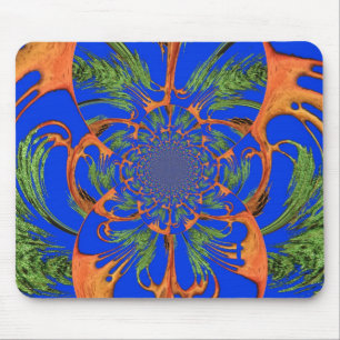 Mousepad Crie seu próprio motif azul do céu africano