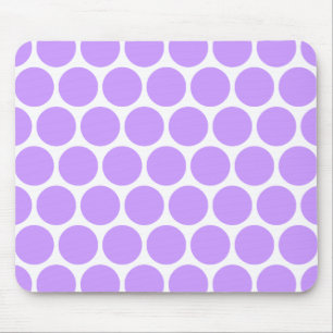 Mousepad Crie sua própria Bolinhas roxa