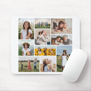 Mousepad Crie Sua Própria Colagem de 10 Fotos