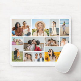 Mousepad Crie Sua Própria Colagem de 12 Fotos