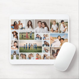 Mousepad Crie Sua Própria Colagem de 20 Fotos